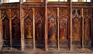 Tunstead, rood screen