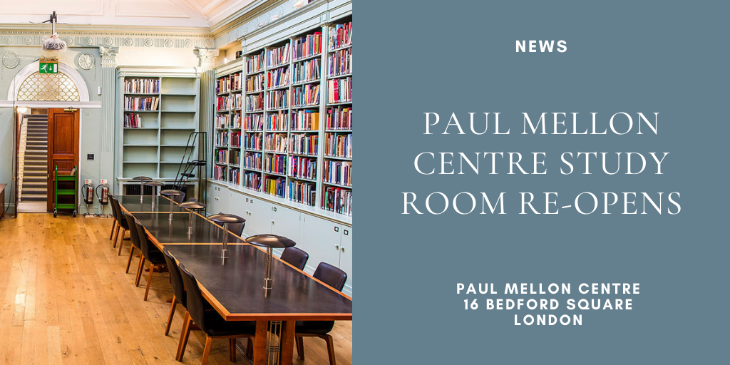 News: Paul Mellon Centre Public Study Room is&nbsp;open