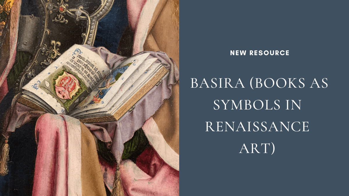 New Resource:  BASIRA (Books as Symbols in Renaissance&nbsp;Art)
