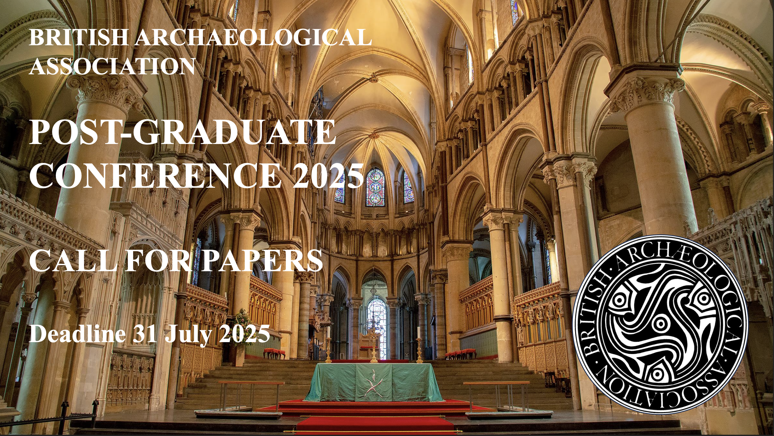 CFP: BAA Post-Graduate Conference, deadline 31st July 2025 – Medieval ...